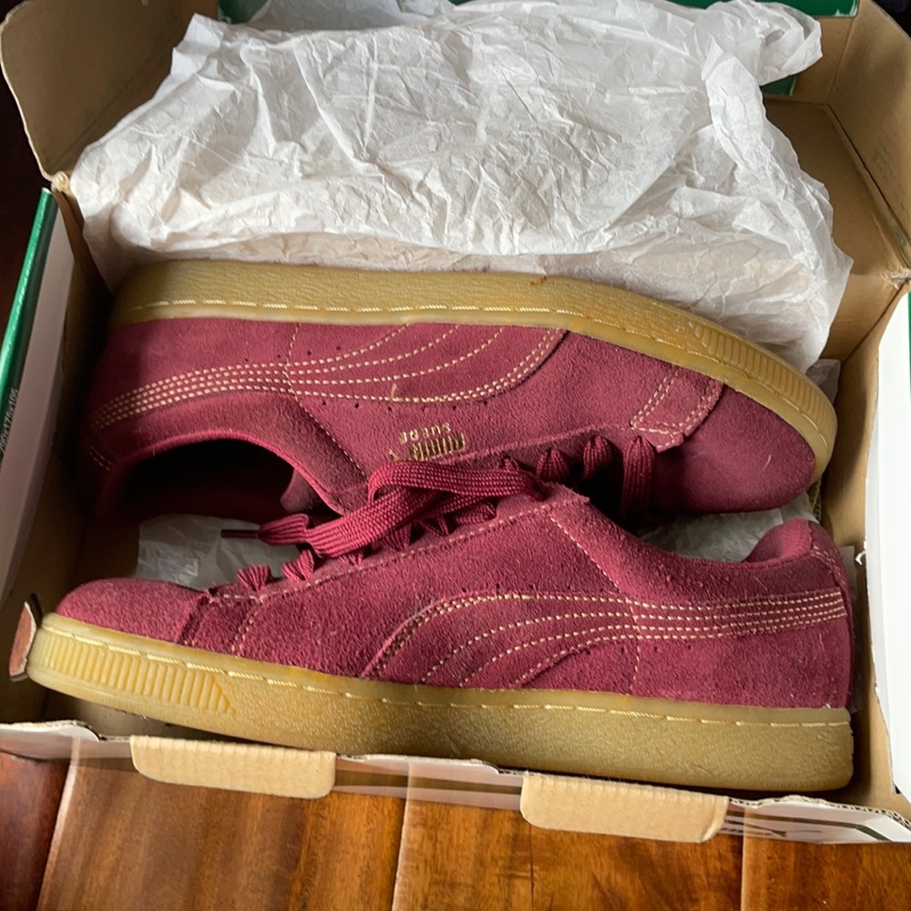 Puma suede sneakers